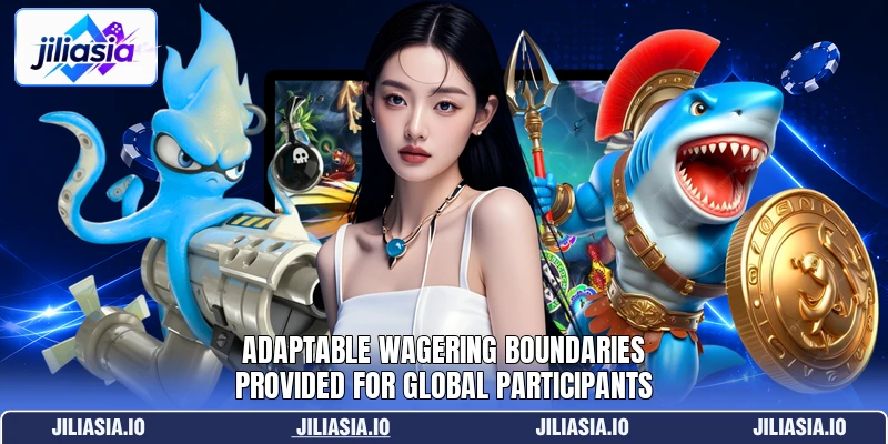 Adaptable wagering boundaries provided for global participants Adaptable wagering boundaries provided for global participants