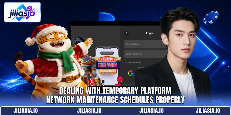 Dealing with temporary platform network maintenance schedules properly Dealing with temporary platform network maintenance schedules properly