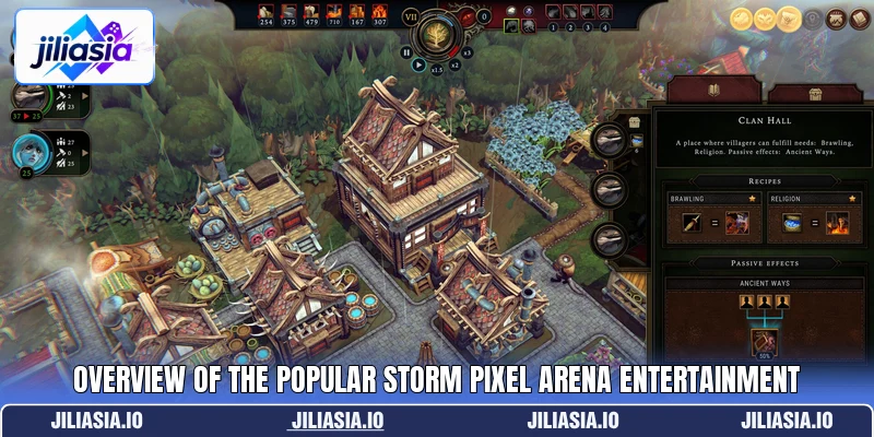 Overview of the popular Storm Pixel Arena entertainment Overview of the popular Storm Pixel Arena entertainment